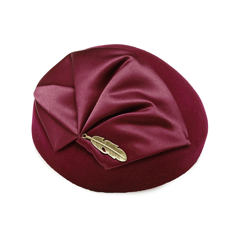 Lady Winter Berets Hat Painter Style Hat Women Wool Vintage Berets French Artist Warm Wool Winter Beanie Hat Warm Walking Cap