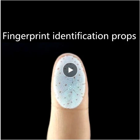 Реквизит для игровой комнаты в реальной жизни орган идентификации отпечатков