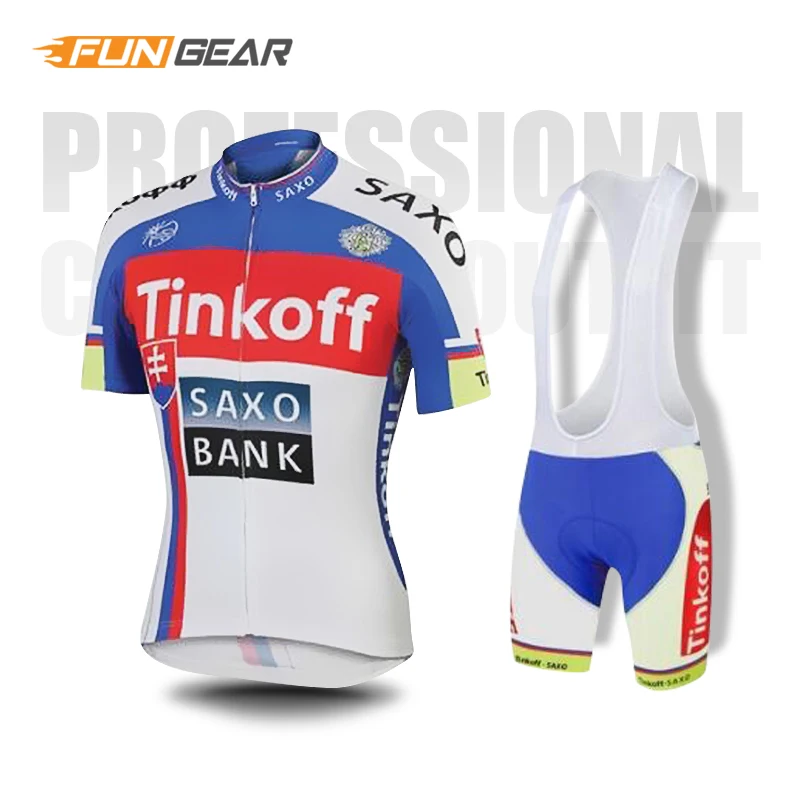 SAXOBANK Tinkoff Pro команда велоспортивная одежда для гонок одежда Мужская Джерси Набор дорожный велосипед одежда флуоресцентный зеленый Ropa Ciclismo Maillot