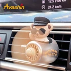 Освежитель воздуха для автомобиля Teddy Bear, аксессуары для автомобиля, освежитель воздуха с вращающимся пропеллером