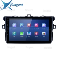 9inch ips android 10 0 car gps multimedia for 2006 2007 2008 2009 2010 2011 2012 toyota corolla navi player support bluetooth