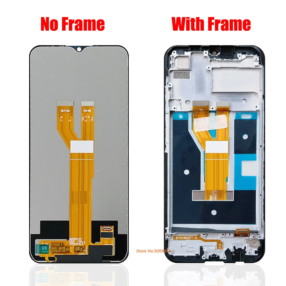 original 6 5 for realme c21 rmx3201 lcd display touch screen digitizer assembly replacement for oppo realme c20 rmx3063 rmx3061 free global shipping