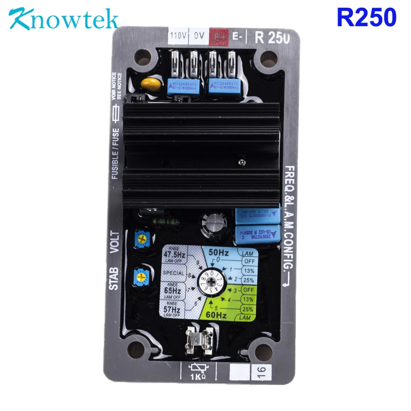 Automatic Voltage Regulator R250 AVR For Generator Genset Volt Regulation