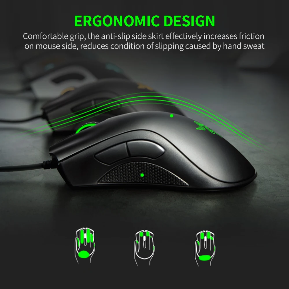 Игровая мышь Razer DeathAdder Essential эргономичная профессиональная игровая 2021 DPI с