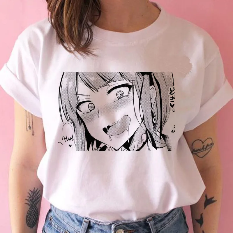 Женская футболка Senpai химико Тога Waifu аниме забавная кавайная 90 х японская
