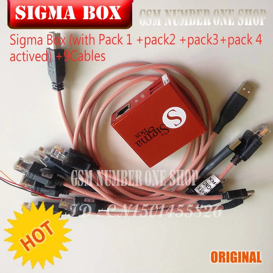 2020 Newest 100% Original Sigma box + pack1 2 3 4 / 9 Cable Pack 1 +Pack new update for huawei ..... | Мобильные телефоны и