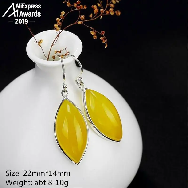 Серьги из серебра 925 пробы с искусственным драгоценным камнем|Серьги-подвески| |