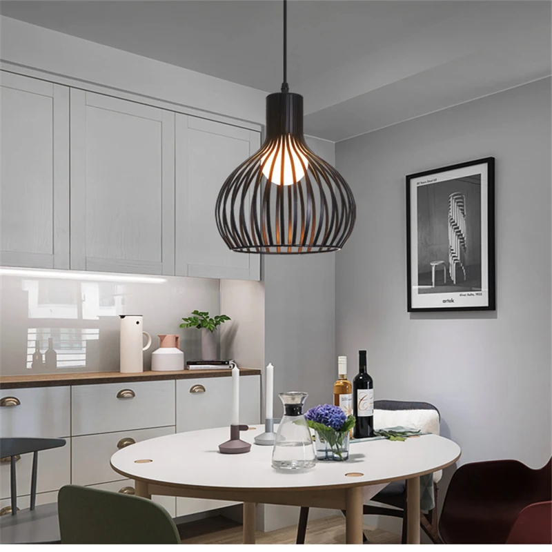 Подвесные светильники в современном винтажном стиле комнатное светодиодное