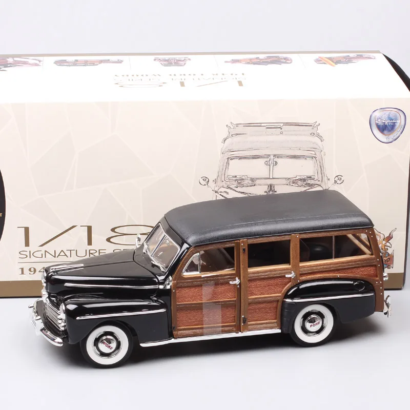 Модель автомобиля Yat ming 1 18 Классическая для FORD Вуди супер Делюкс 1948 г. | Игрушки и