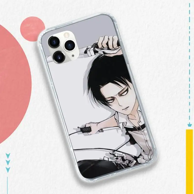 

Cool Anime Shingeki No Kyojin Phone Case for iPhone 11 12 pro XS MAX 8 7 6 6S Plus X 5S SE 2020 XR