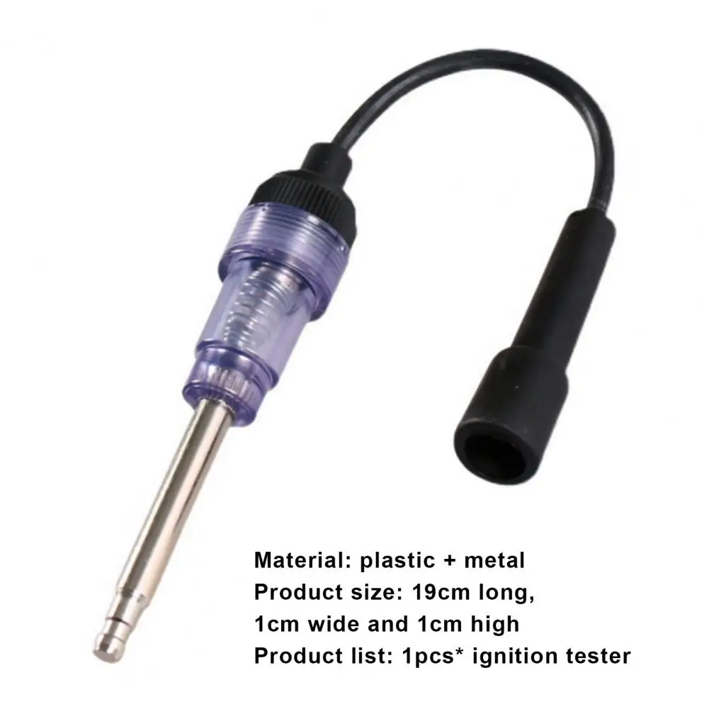 Car Spark Plug Tester Accurate Universal High Voltage Resistance Metal Stable Ignition Diagnostic for Accessories | Автомобили и