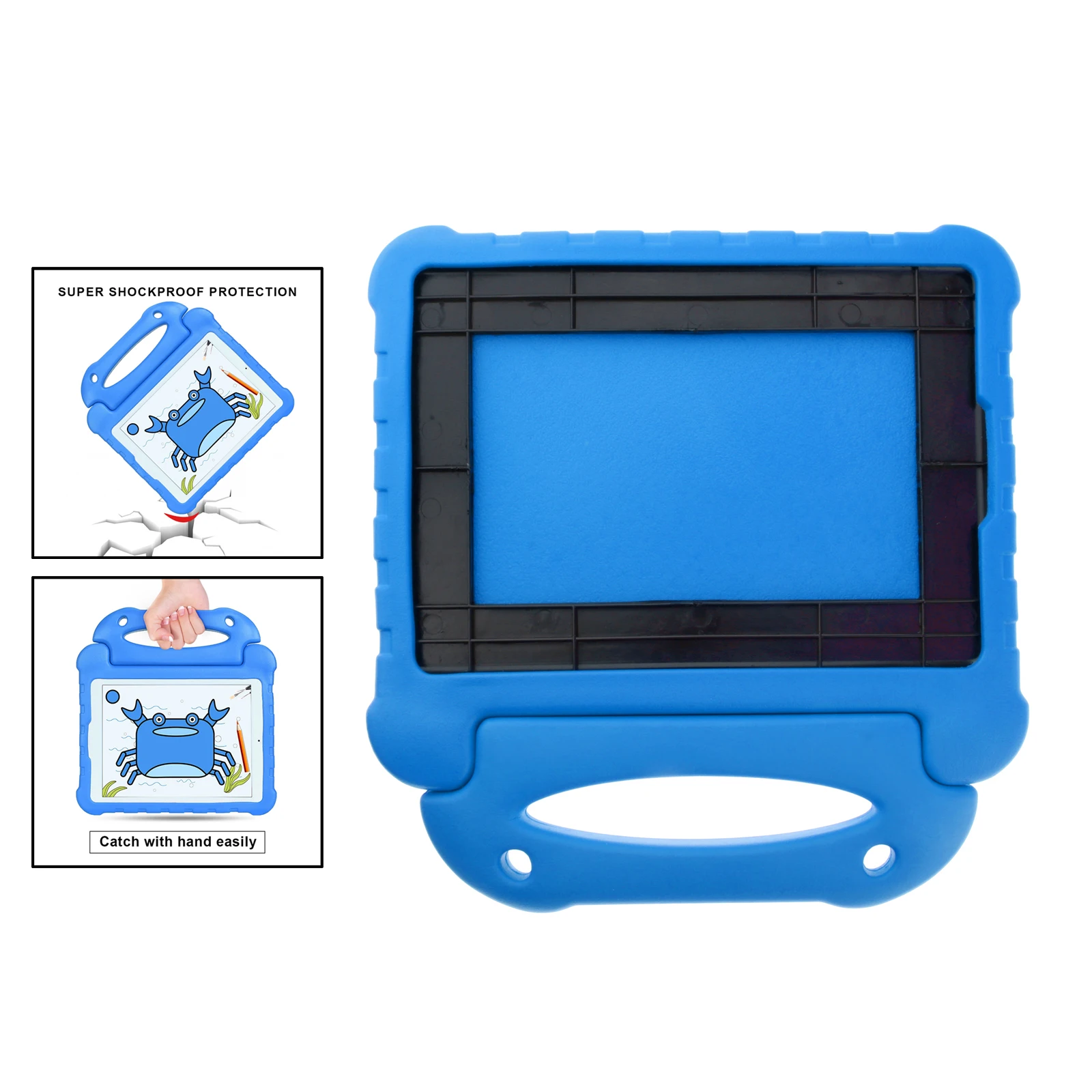 Легкий детский чехол из вспененного этиленвинилацетата для Apple iPad Air 2/Air с двойной