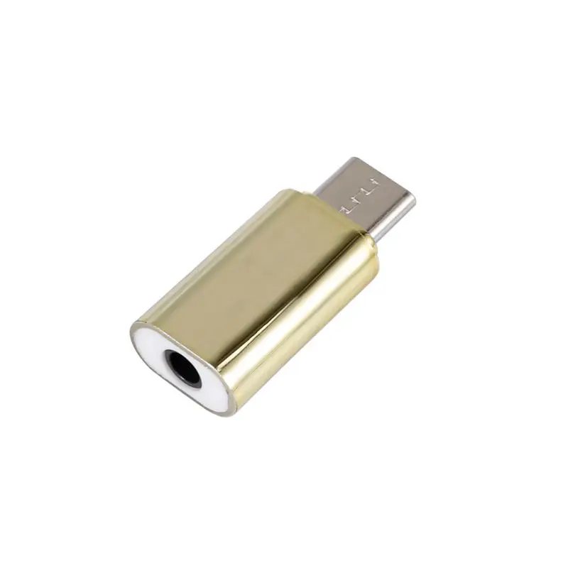 Мини Портативный USB C Type штекер на 3 5 мм гнездо для наушников аудио адаптер стерео