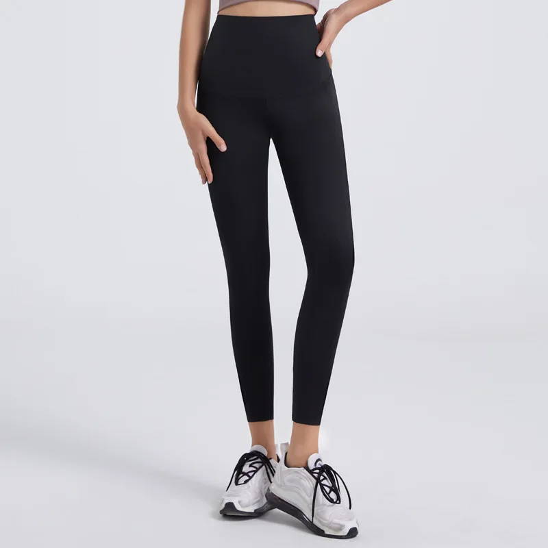 

Woman Yoga Pants Gym Leggings Elastic Waist Workout Leggings Sport Women Fitness Gym Clothing Moisture Wicking