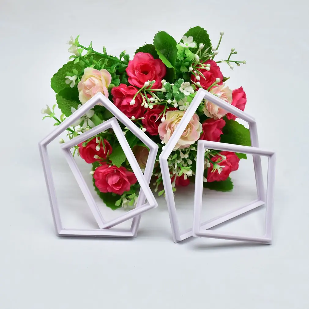 4 шт. дом птичья клетка питомник режущий плесень бисквит для кухня Выпечка DIY торт