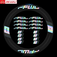 readu bicycle stickers road bike 2021 f9r wheel set stickers bicycle rim decals cycling bicycle accessories