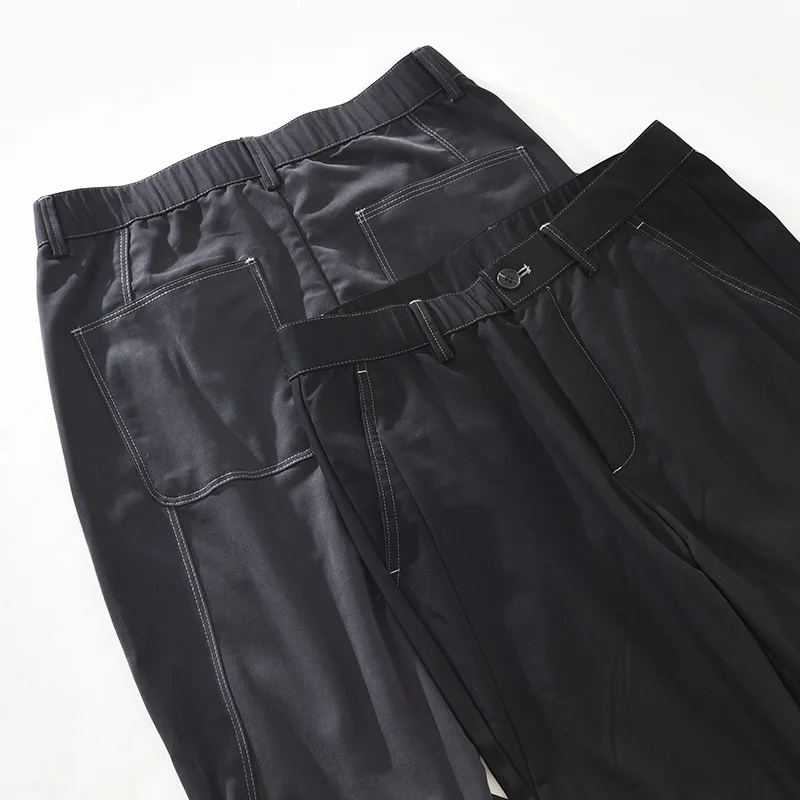 Весна лето 2609 Мужские Брюки Корейская версия Универсальные однотонные