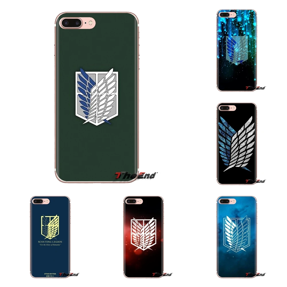 Прозрачные мягкие чехлы для iPod Touch Apple iPhone 4 4S 5 5S SE 5C 6 6S 7 8 X XR XS Plus MAX Attack On Titan survey