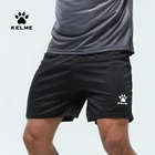 Мужские шорты для футбола KELME, летние эластичные быстросохнущие дышащие спортивные шорты для бега и футбола, K15Z434-1