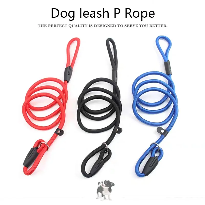 Нейлоновый Регулируемый поводок для собак длина 9 мм Длина 120 см | Дом и сад