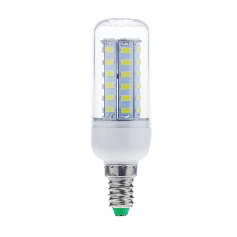 E14 9 Вт 48 светодиодов 5730 чип SMD кукурузный светильник лампа 110 130 в чистый белый