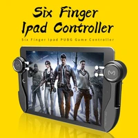 tablet gaming button triggers gamepad lightweight accessories 6 fingers game entertainment for akpad6k pubg joystick