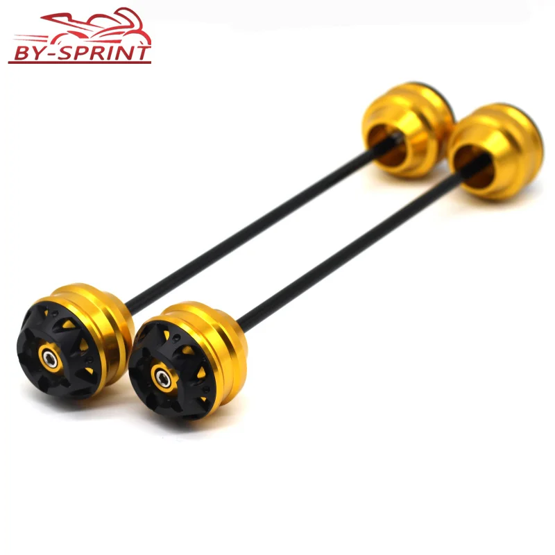 For MT-07 MT07 Tracer MT-09 MT09 2019-2020 Motorcycle CNC Front & Rear Axle Fork Wheel Protector Crash Sliders Cap Pad | Автомобили и