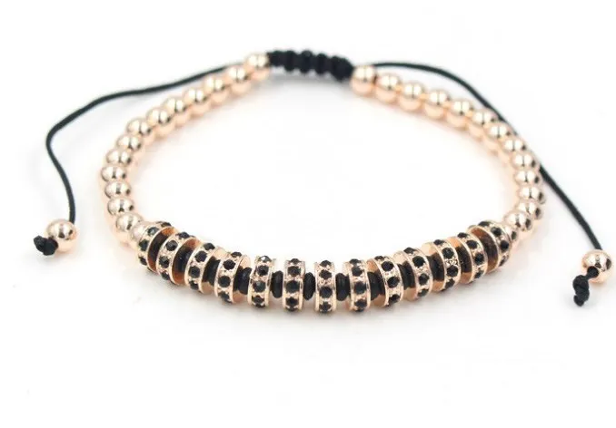 8 мм x s3 Золото Серебро Медь разделитель микро проложить cz Циркон кубического