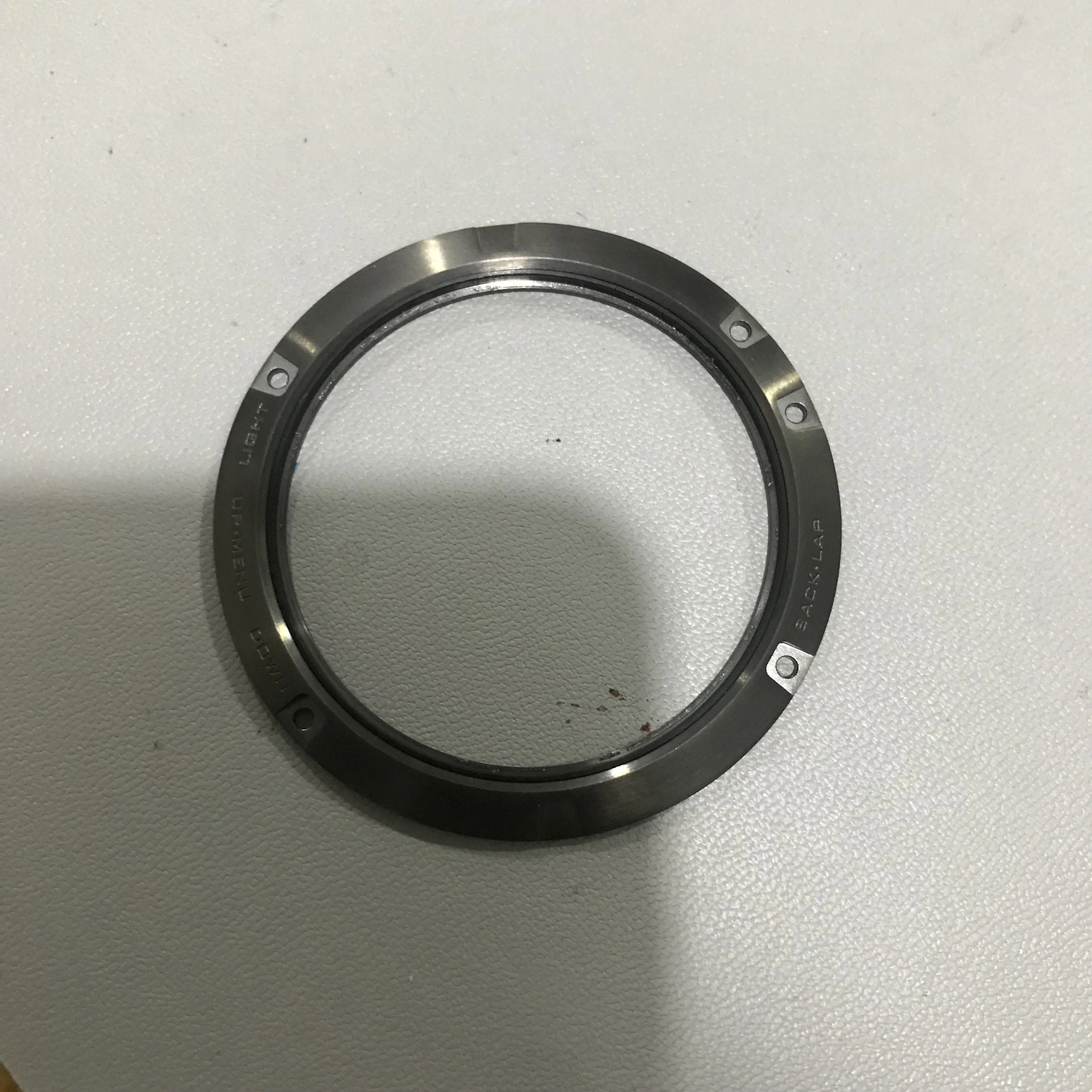Fenix 5 Metal frame Fenix 5X Plus передняя рамка часов металлическая рамка для GARMIN Fenix5X P экран край круг Замена Оригинальные Аксессуары Сапфир - Цвет: Fenix 5 Metal frame