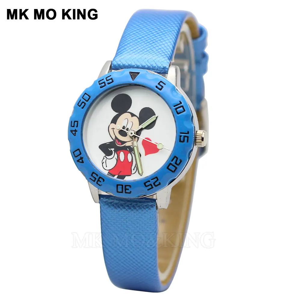 Детские часы модные детские кварцевые с рисунками из мультфильмов для мальчиков