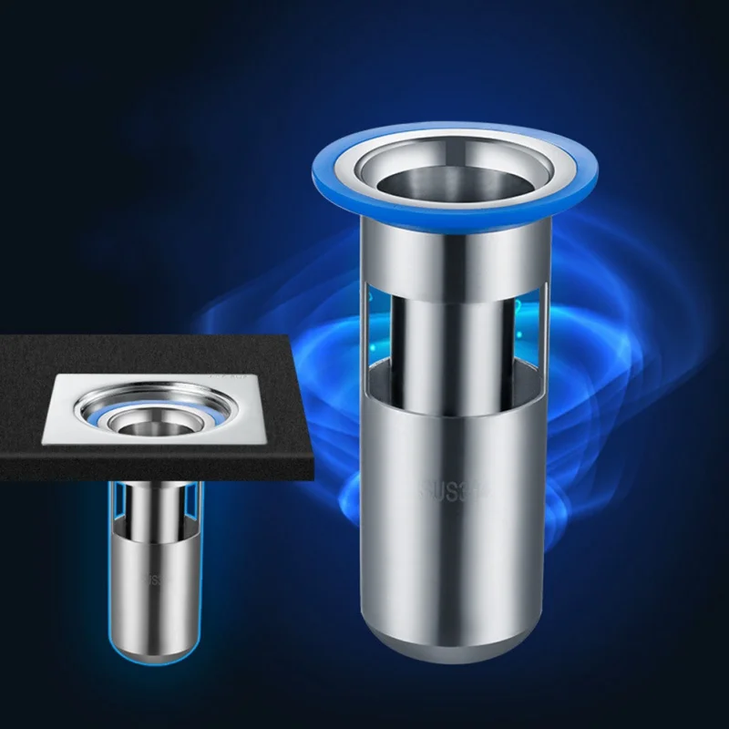 Кухня трапы Нержавеющая сталь Скрытая канализационные Core дезодорант для ванной