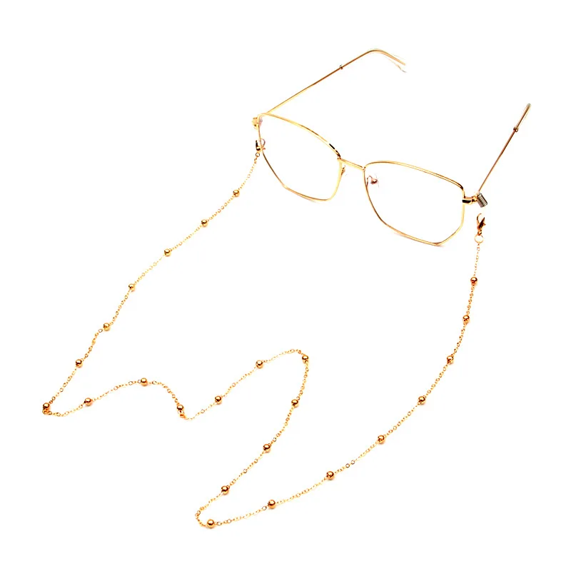 

Basic Pearl Crystal Beads Chains Glasses Chain For Women Sunglasses Lanyards Eyeglass Mask Cord Holder Neck Strap Dropshipping