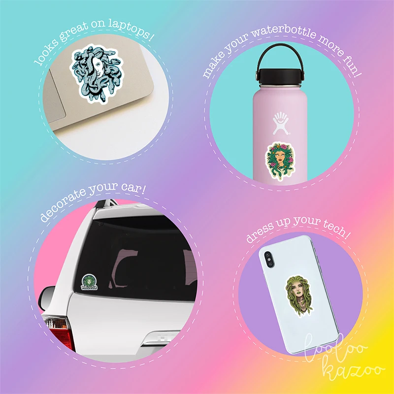 Греческая мифология Медуза водонепроницаемый чемодан велосипед мотоциклетный