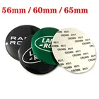 4 шт. черно-зеленые 65 мм 60 мм 56 мм для центра колес Range Rover, стикеры для автостайлинга, пылезащитные аксессуары