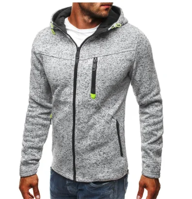 

2020Men Sports Casual Wear Zipper COPINE Fashion Tide Jacquard Hoodies Fleece Jacket Fall Sweatshirts Autumn Winter Coat