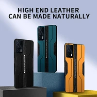 luxury shockproof camera lens protection tpu soft leather cellphone case for oppo realme gt neo phone back cover coque funda bag