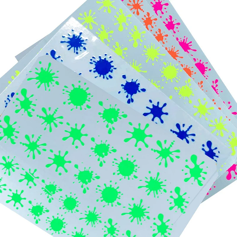 5 листов/партия наклейки для ногтей с эффектом фейерверка | Красота и здоровье