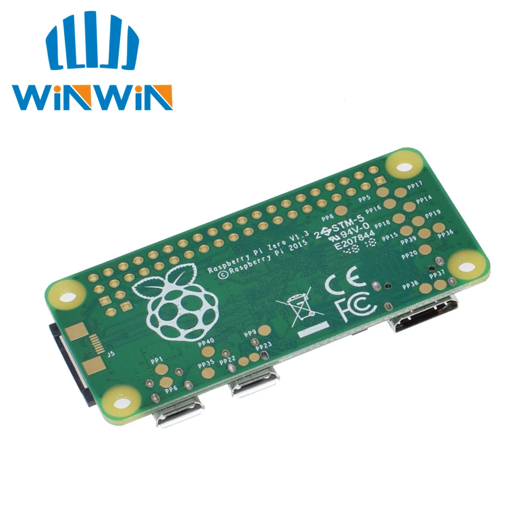 Плата Raspberry Pi Zero V 1,3 с процессором 1 ГГц 512 Мб ОЗУ Версия Raspberry Pi Zero 1,3