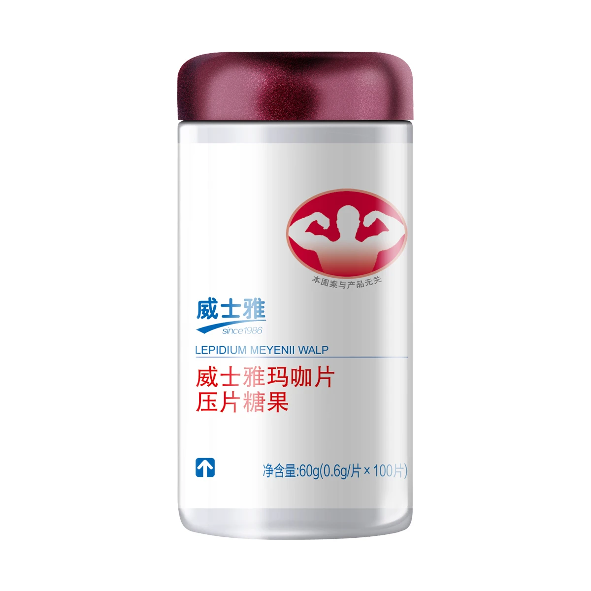 

WeiShiYa maca 0.6 g/m card pills * 100 adult men