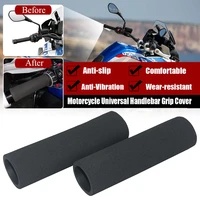 for bmw f900rxr r1250gs r1200gs adv motorcycle universal slip on anti vibration handle foam grip cover handlebar sponge grips