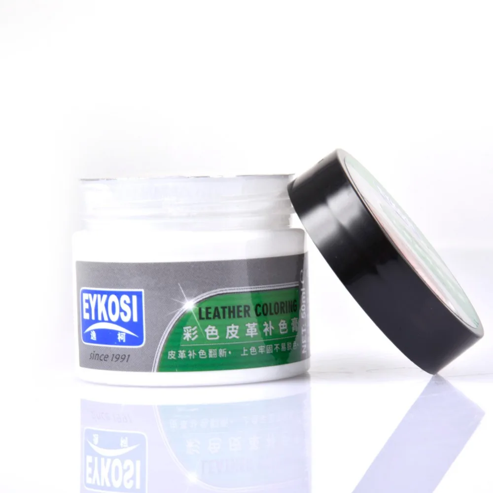New Car Leather Recoloring Balm Renew Restore Repair Color To Faded Scratched Leather For Home Couches Car Leather Seats