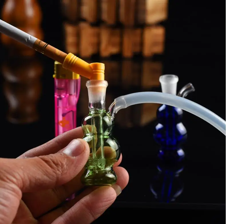 Стеклянный шланг для кальяна аксессуары мини Модные крутые мужские |