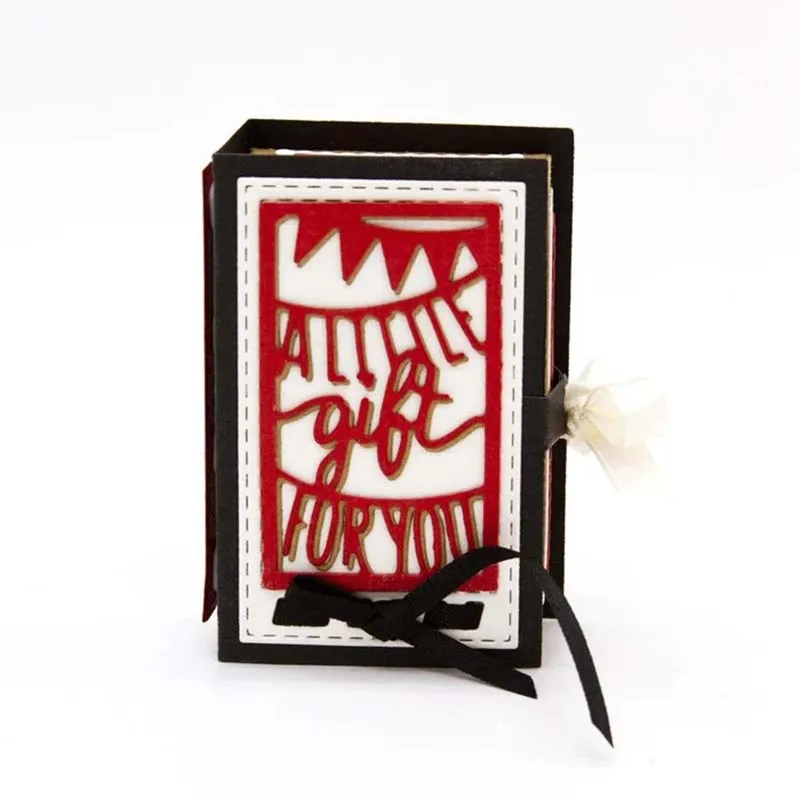 

Gift box Metal cutting dies cut die mold decoration Scrapbook paper craft knife mould blade punch stencils
