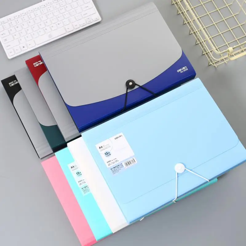 

Новое поступление 12 слоев А4 многослойный стол папка для файлов расширяющаяся сумка для хранения документов бумажный Органайзер чехол Канцтовары для школы и офиса