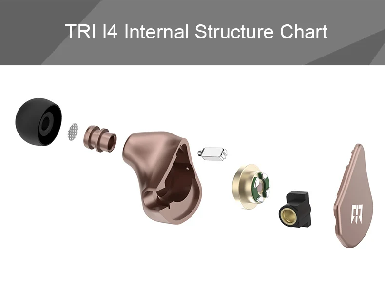 AK TRI I4 1DD+ 1BA Ноулз Hybird наушники в ухо IEM HIFI DJ монитор бег спортивные наушники вкладыши ушные наушники гарнитура наушники