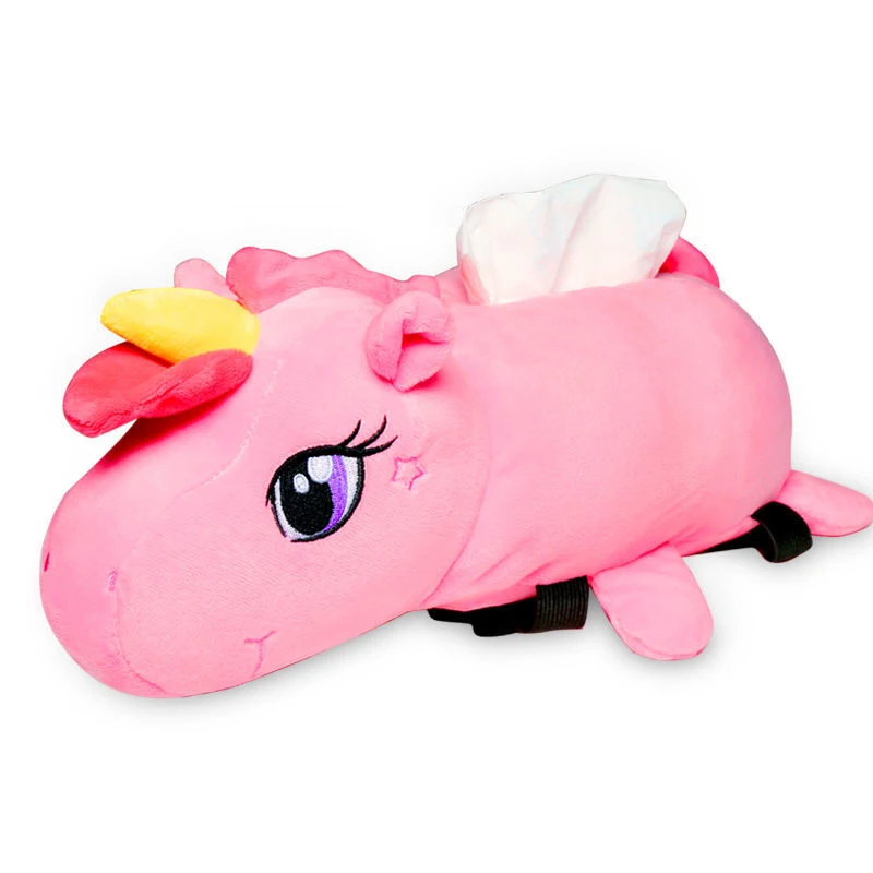 Автомобильный держатель для салфеток с собаками и кошками мягкий подлокотник из