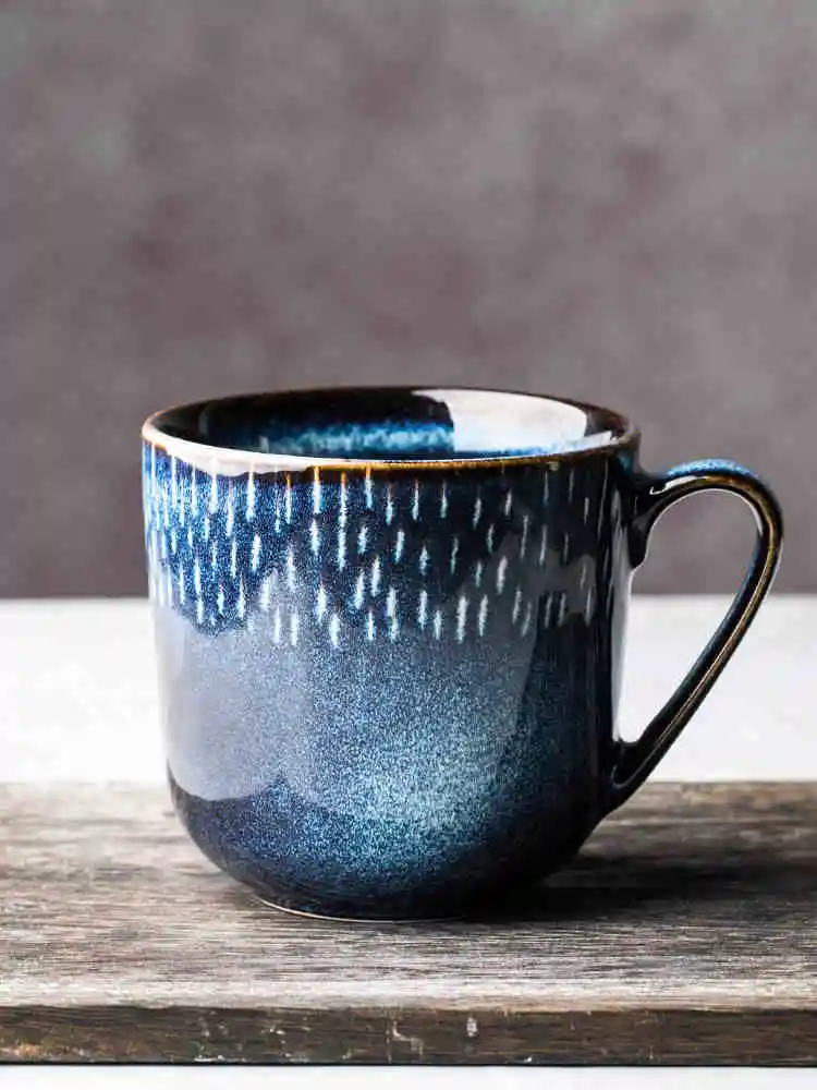 Чашка для кофе метеоритный душ 375 мл кофейная чашка чашки эспрессо Ретро стиль