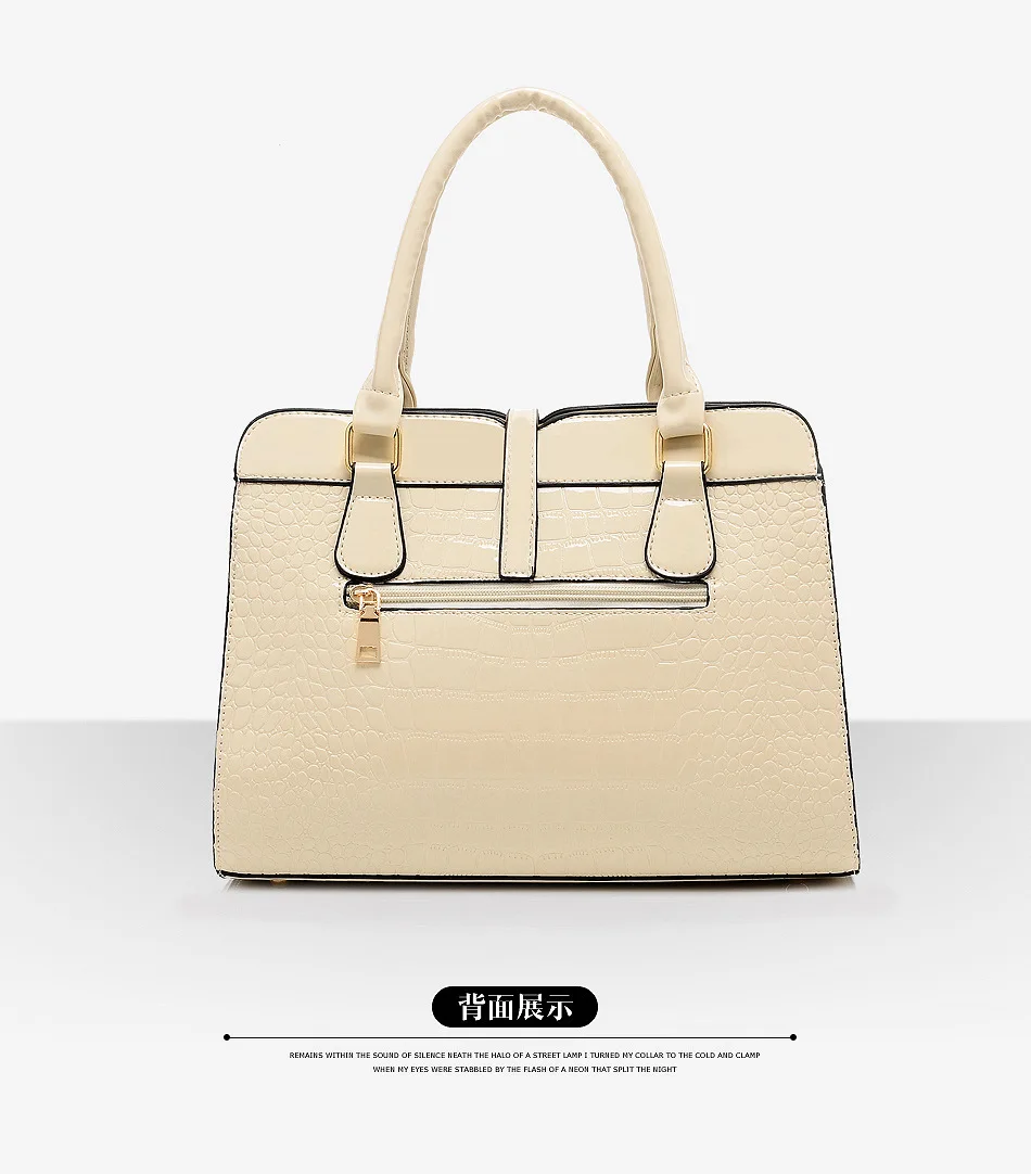Новая высококачественная женская сумка на плечо из лакированной крокодиловой кожи, роскошная сумка для мобильного телефона, модная Женская стильная сумка через плечо