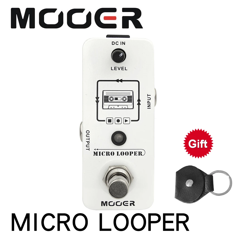 Mooer микро Лупер мини циклическая записывающая педаль для электрогитары истинное