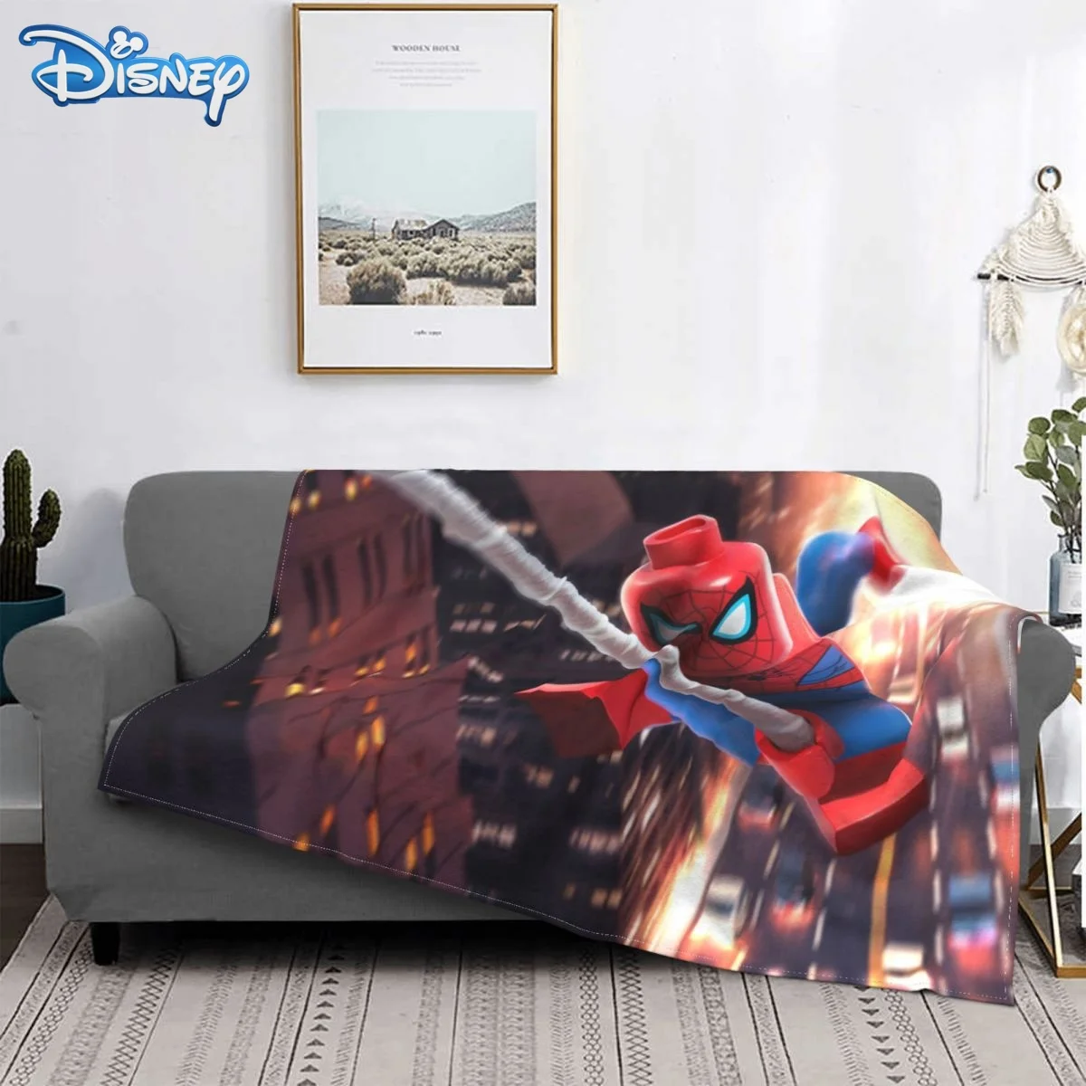 

Disney Marvel Spider-Man Plush Blanket 3D Printing Sherpa Adult Children Blanket Soft Warm flannel Throw Sofa Bed Cover Plaid